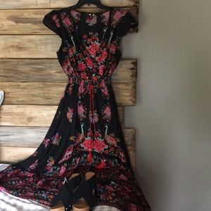 High to low summer dress